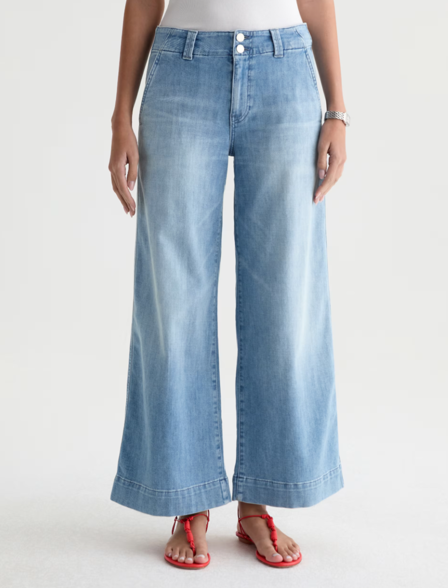 AG Stella Ankle Low Slung Palazzo in Flight