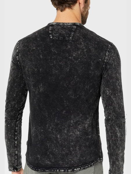 John Varvatos SID LS Crew - Black