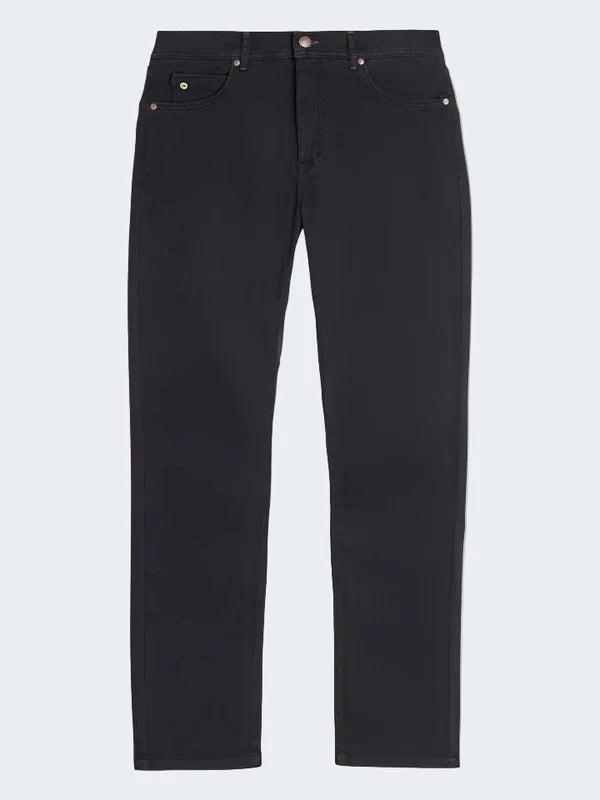 SAND 4-way Stretch Straight Sueded Pant in Espresso