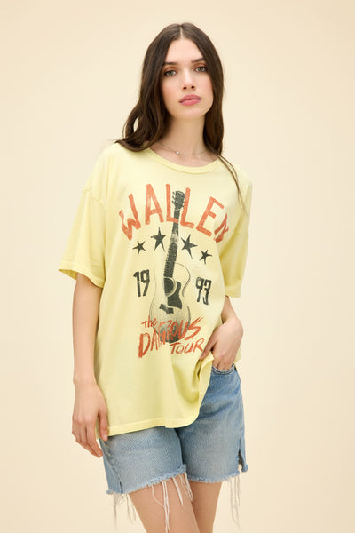 Daydreamer Morgan Wallen Dangerous Tour Merch Tee in Lemon