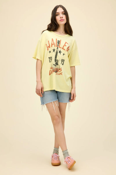 Daydreamer Morgan Wallen Dangerous Tour Merch Tee in Lemon