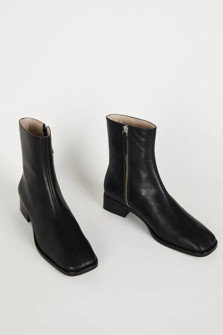 Intentionally Blank Tour Side Zip Boot in Black