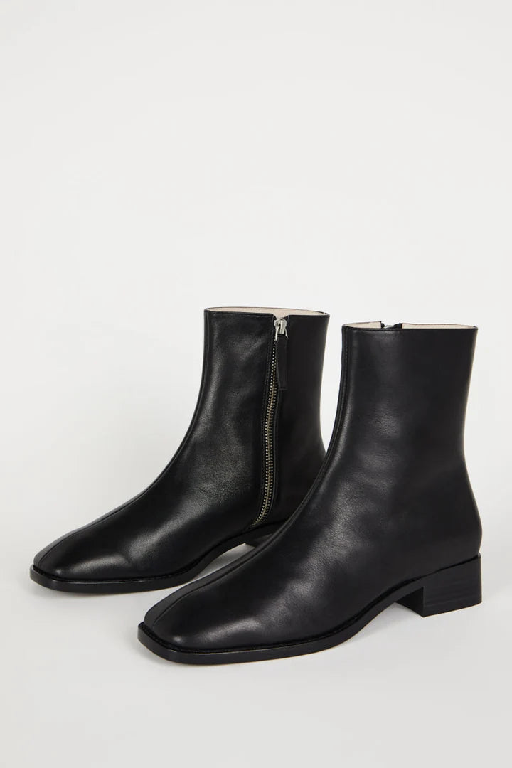 Intentionally Blank Tour Side Zip Boot in Black