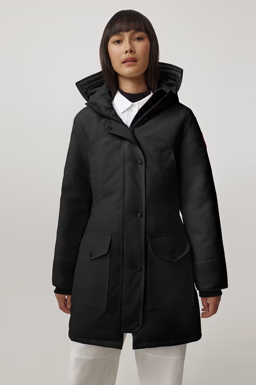 Canada Goose Women's Trillium Parka Black Label NF - Black