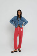 Sunny Somewhere Everyday Sweatpant in Red