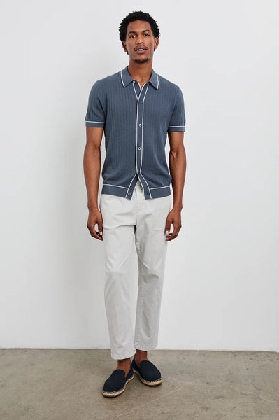 Rails Men's Vernon Shirt in Faded Navy