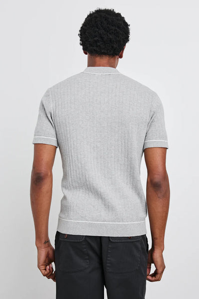 Rails Men's Vernon Shirt in Grey Melange