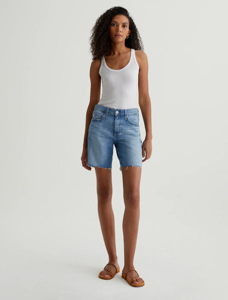 AG Jeans Ex-Boyfriend Jean Short in Iris