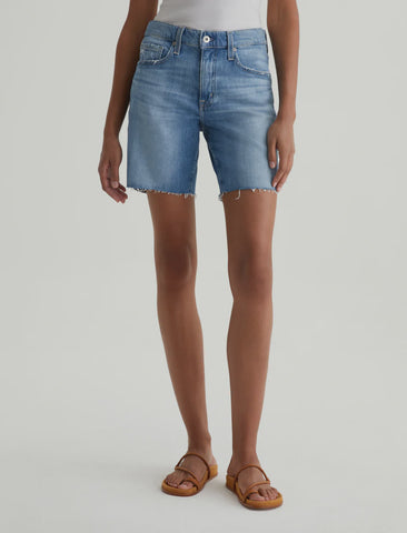 AG Jeans Ex-Boyfriend Jean Short in Iris