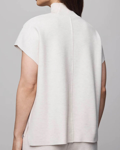 Splendid Winslow Mockneck Pullover in Pale Oak Heather