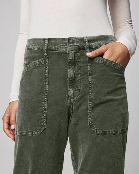 Splendid Carissa Corduroy Pant in Spruce Green