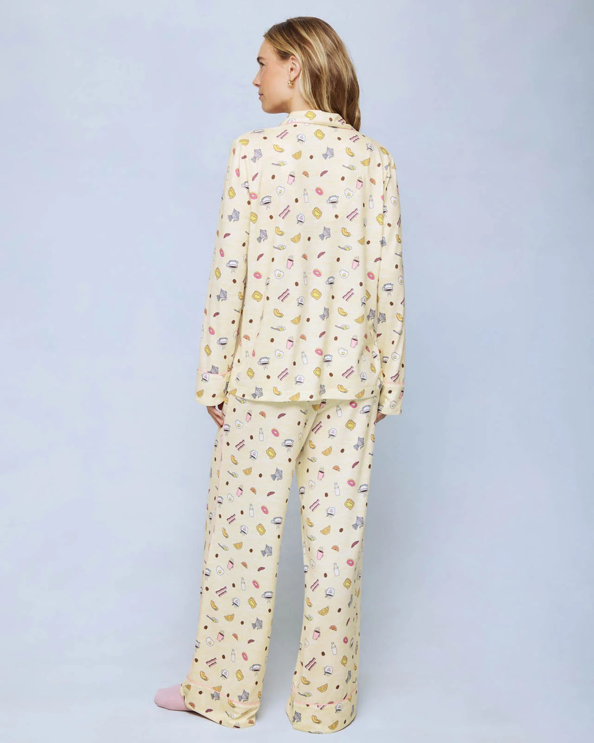 Splendid Flora Pillow Soft PJ Set in Breakfast Party
