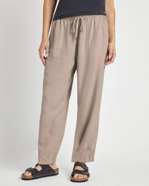 Splendid Ryan Drawstring Easy Pant in Cactus