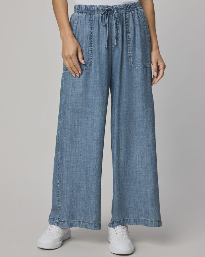 Splendid Angie Palazzo Pant in Indigo
