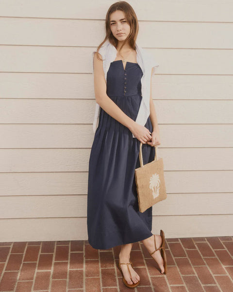 Splendid Maggie Maxi Dress in Navy