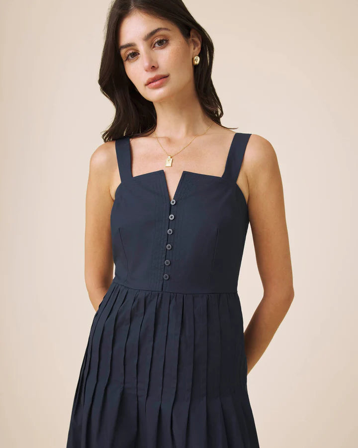 Splendid Maggie Maxi Dress in Navy