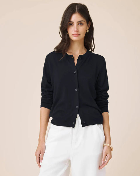 Splendid Erica Cardigan in Navy