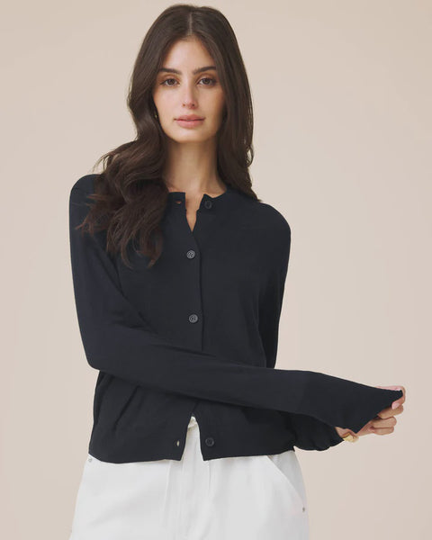 Splendid Erica Cardigan in Navy