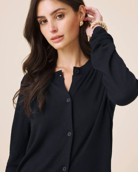 Splendid Erica Cardigan in Navy