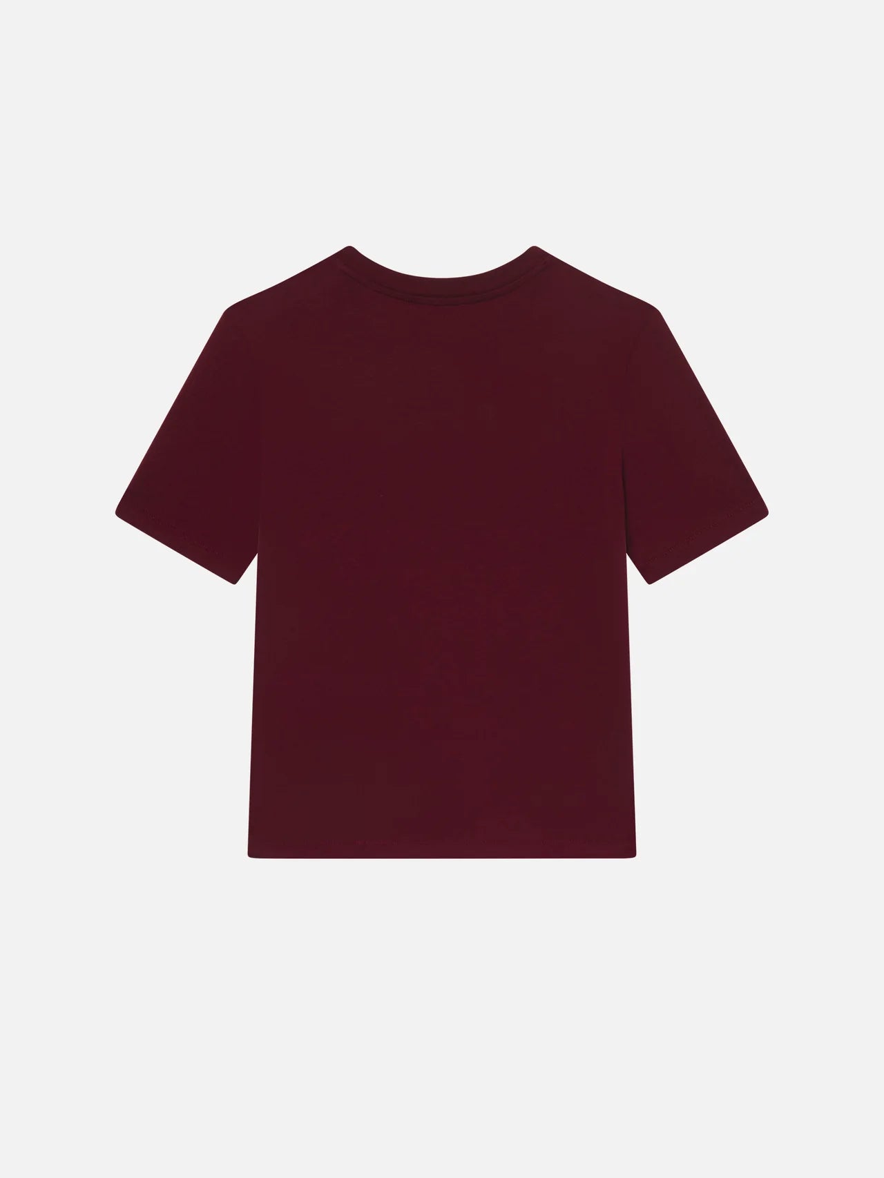 FRAME Pima Cotton Baby Tee in Pinot