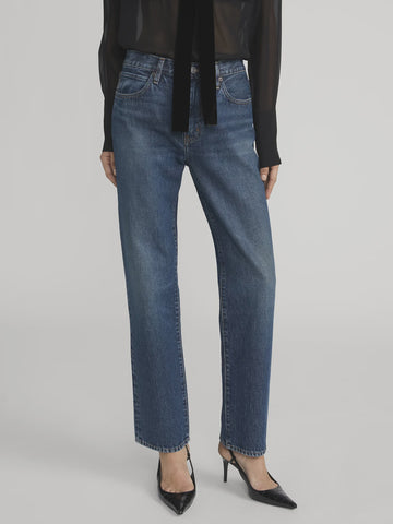 FRAME The Hang Boyfriend Jean in Sail