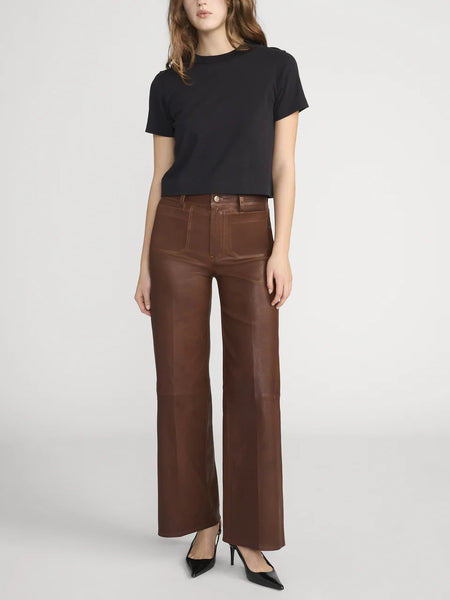 FRAME The Boxy Tee in Black