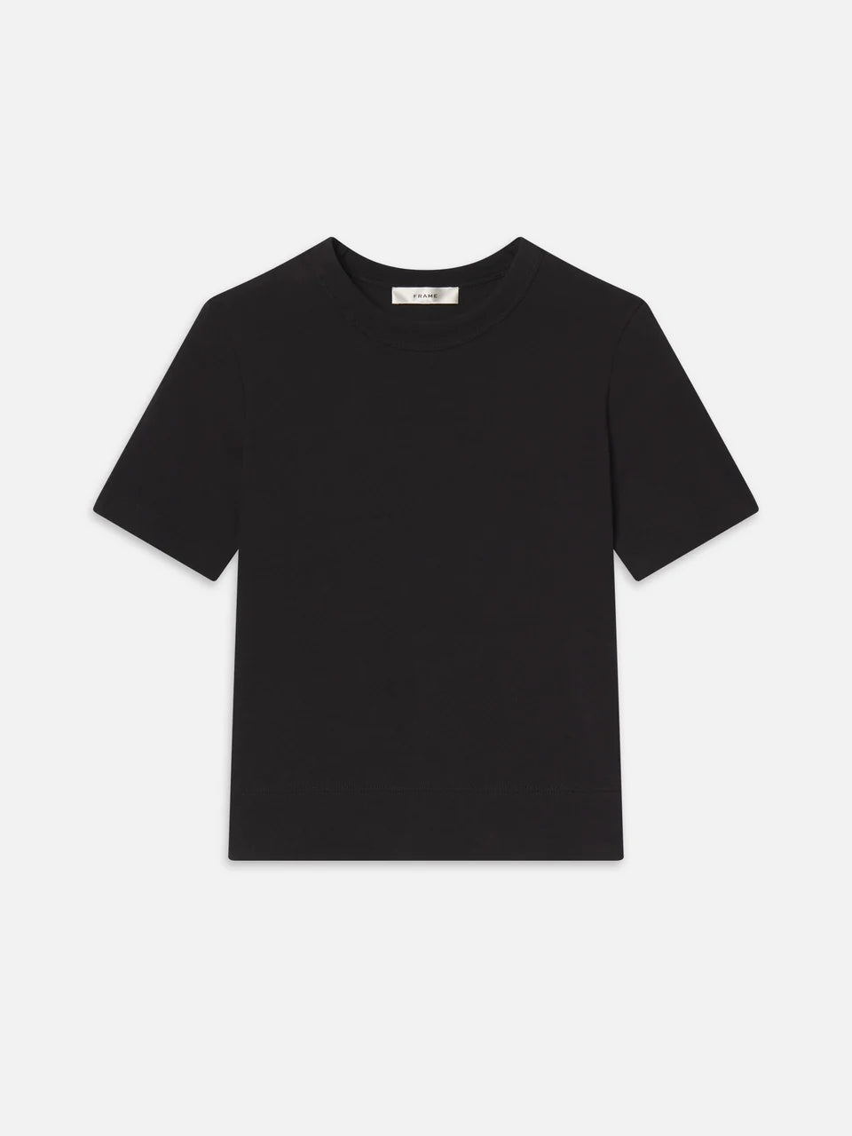 FRAME The Boxy Tee in Black