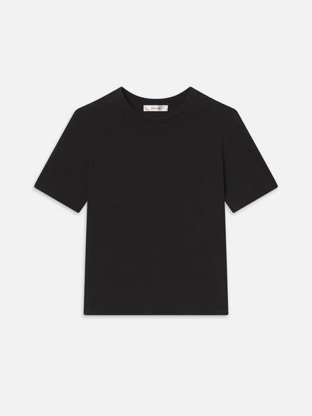 FRAME The Boxy Tee in Black