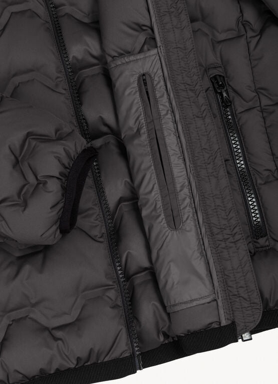 COLMAR Wavy Quilted Down Jacket - Black