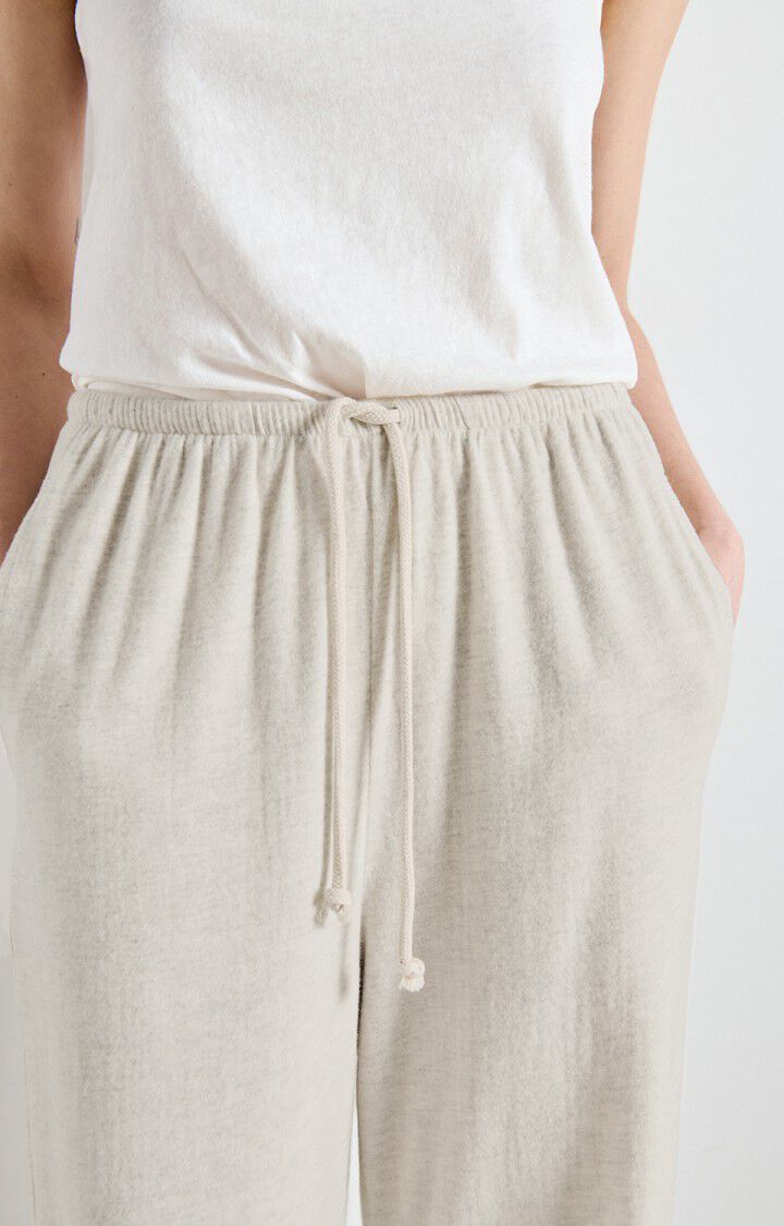 Amertican Vintage YPAWOOD Wide Joggers in Heather Grey