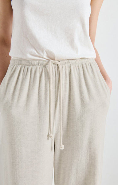 Amertican Vintage YPAWOOD Wide Joggers in Heather Grey
