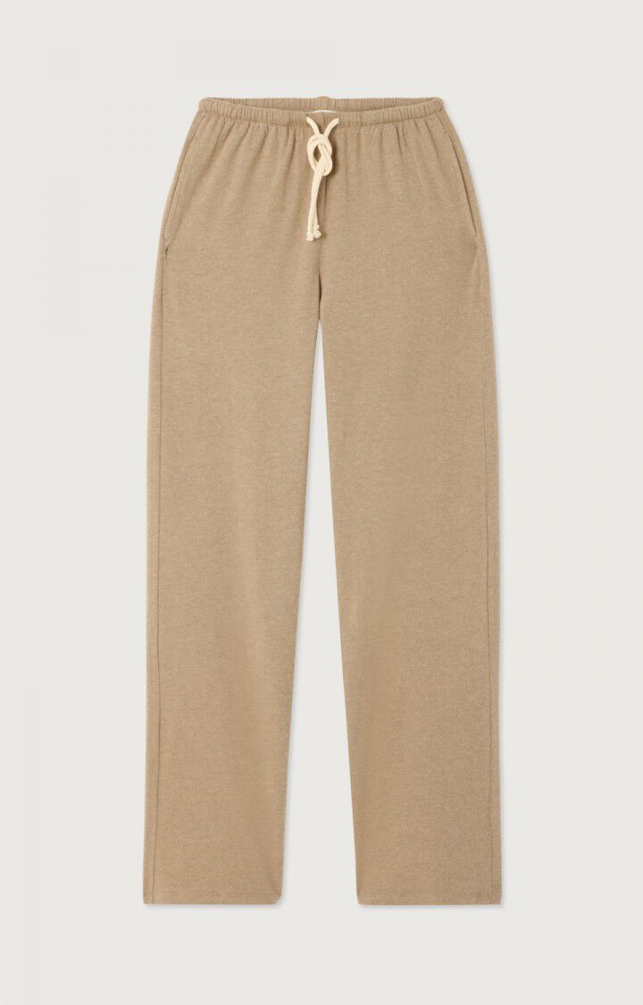 Amertican Vintage YPAWOOD Wide Joggers in Melange Macchiato