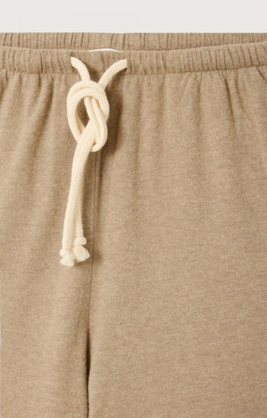 Amertican Vintage YPAWOOD Wide Joggers in Melange Macchiato