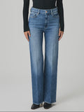 Paige Anessa 31" relaxed wide leg in Freeride