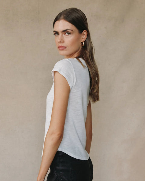 Bella Dahl Baby Crew Tee - White