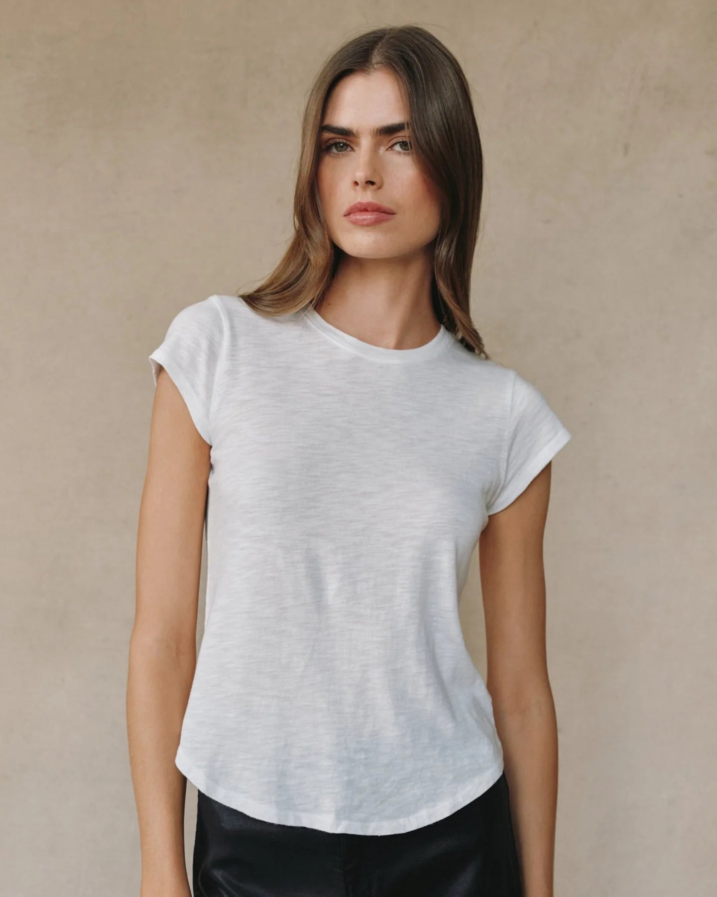 Bella Dahl Baby Crew Tee in White