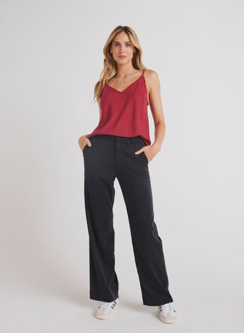 Bella Dahl Sydney Wide Leg Pant - Vintage Black