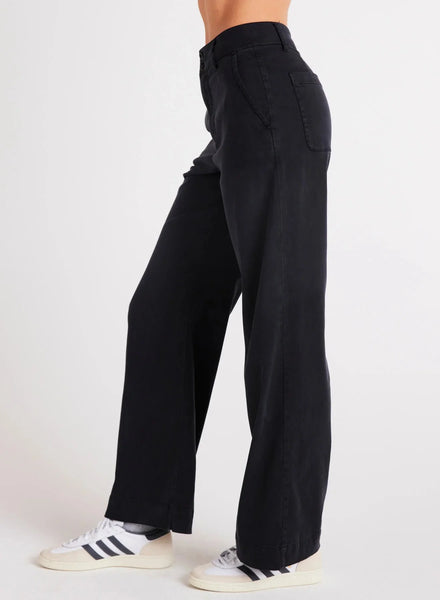 Bella Dahl Sydney Wide Leg Pant - Vintage Black