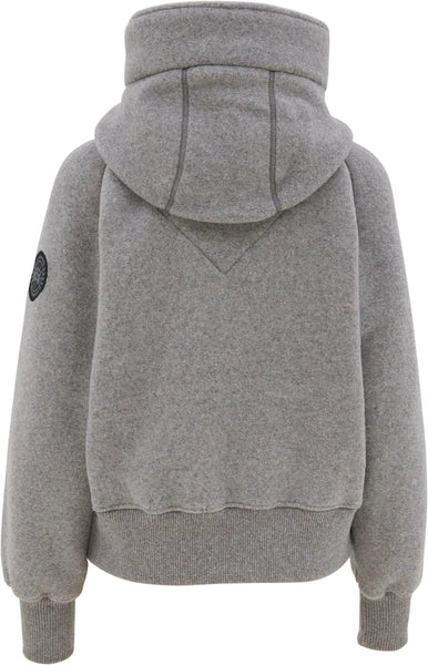 Canada Goose Women's Chilliwack Bomber Kind Fleece Black Label - Willow Grey