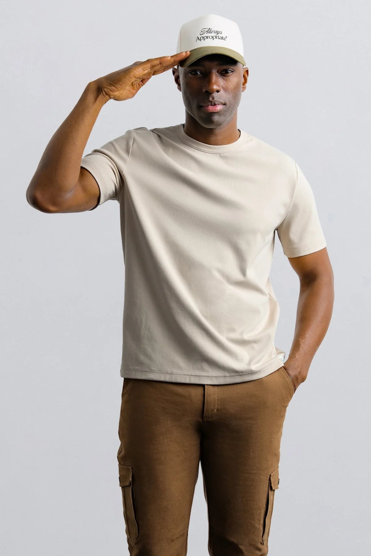 Champlain Classic Tee in Hazelnut