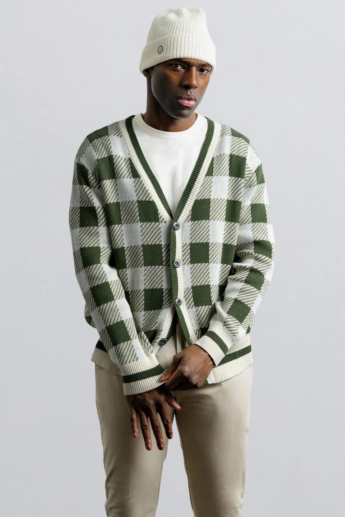 Champlain Estate Cardigan in Green