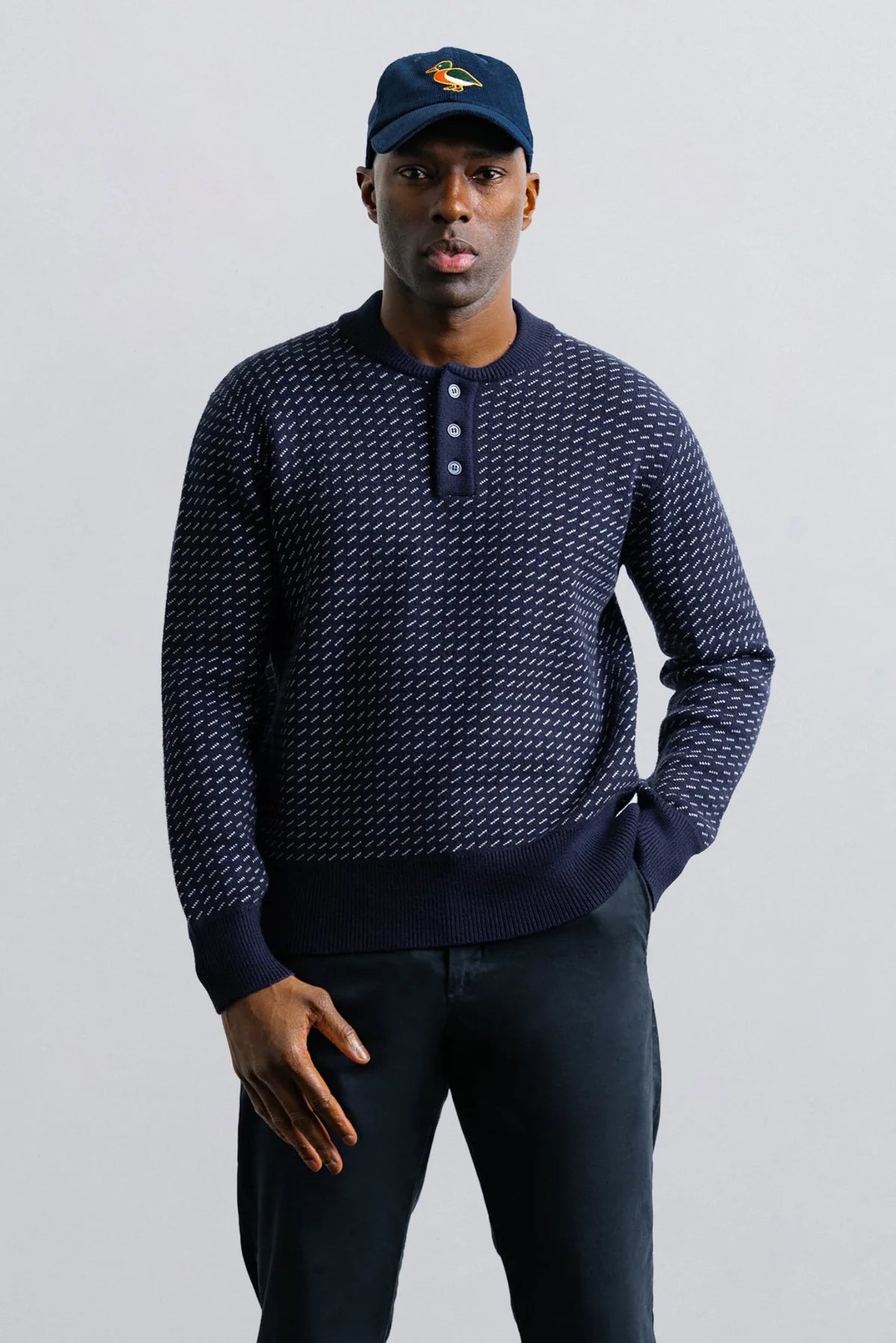 Champlain Shop Sweater in Navy
