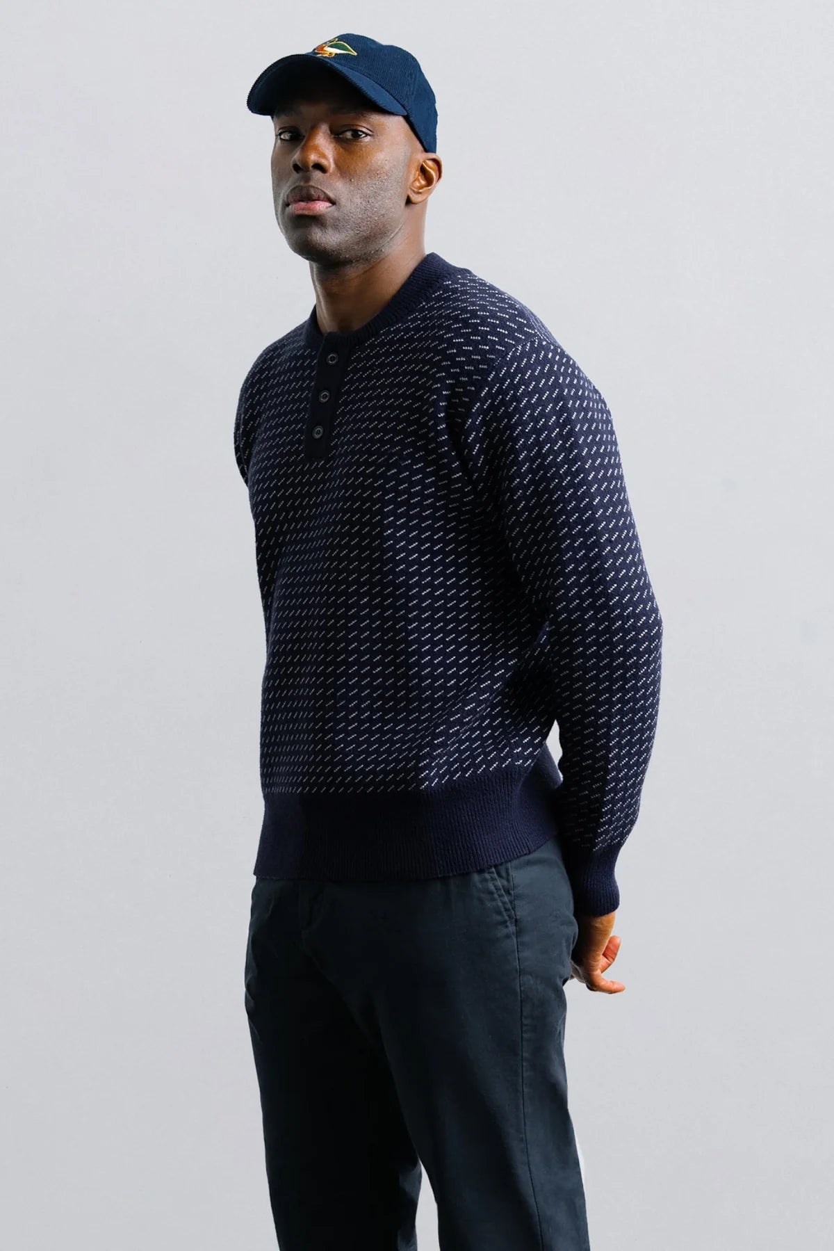 Champlain Shop Sweater in Navy