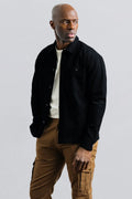 Champlain Field Overshirt in Black