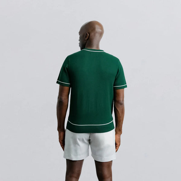 Champlain Button Down SS Polo - Green