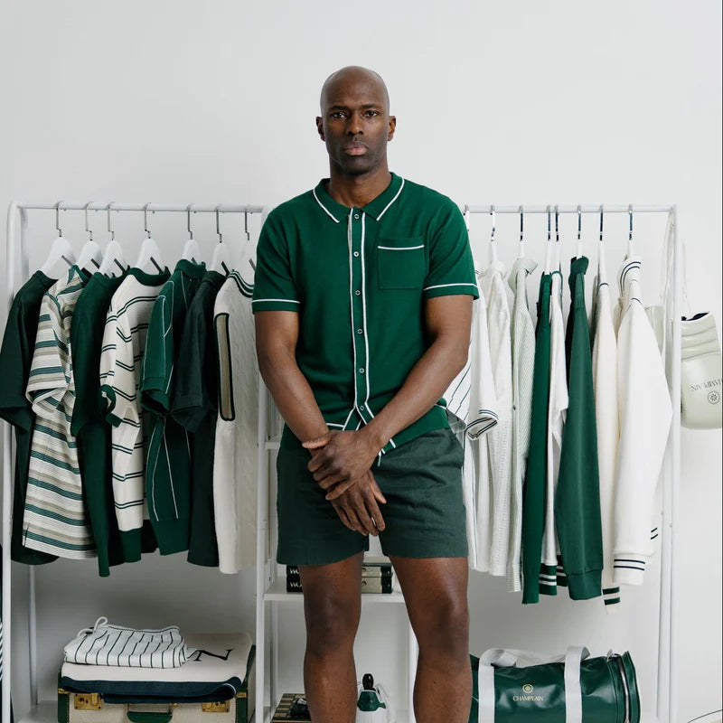 Champlain Button Down SS Polo - Green