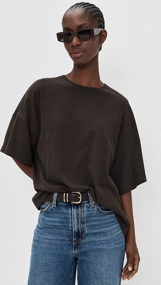 Citizens of Humanity Cape Tee in Chocolate