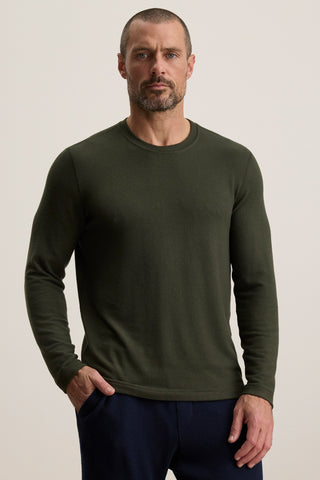Velvet Men’s Becker02 Cozy Jersey L/S Top - Dillweed