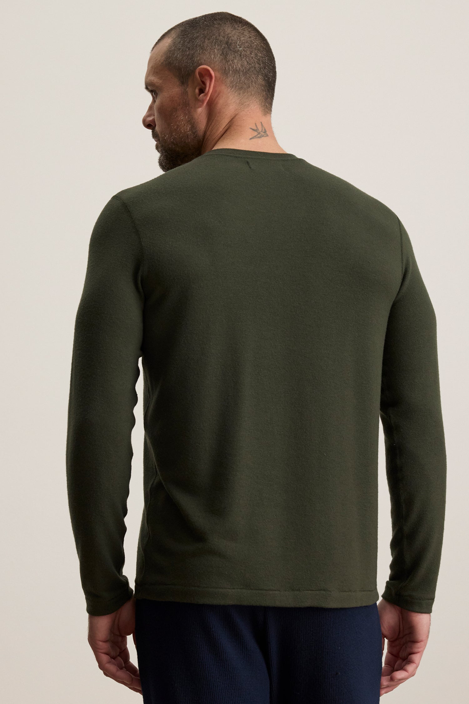 Velvet Men’s Becker02 Cozy Jersey L/S Top - Dillweed