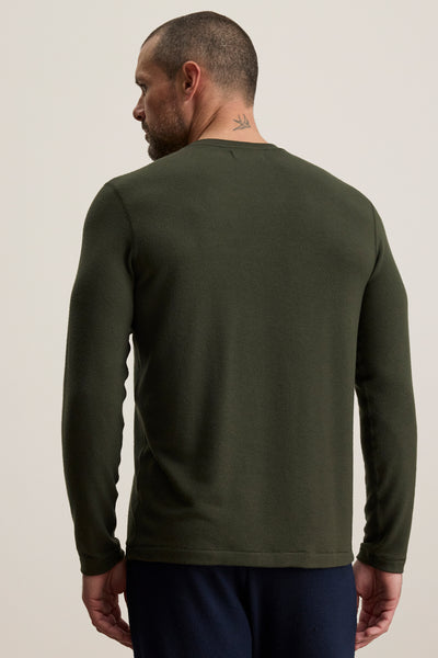 Velvet Men’s Becker02 Cozy Jersey L/S Top - Dillweed